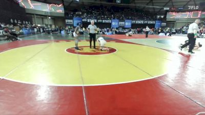 Girls 4A 135 lbs Champ. Round 2 - Ella Wells, Puyallup (Girls) vs Flor Parker-Borrero, Rogers (Puyallup) (Girls)