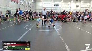 48 lbs Round 5 (8 Team) - Cohen Stiltner, Forge vs Brayden Skroski, Glasgow WA