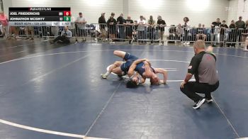 120 lbs Round Of 16 - Joel Friederichs, MN vs Johnathon McGinty, NJ
