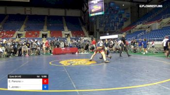 126 lbs Cons 64 #2 - David Panone, Georgia vs Tyler Jones, Idaho