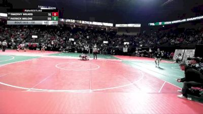 130 lbs Cons. Round 3 - Timothy Wilkes, TAL2 vs Patrick Meloni, Unattached