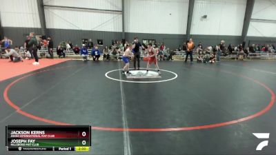 105 lbs Round 3 - Jackson Kerns, Askeo International Mat Club vs Joseph Fay, Hillsboro Mat Club