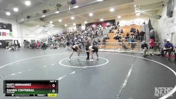 106 lbs Cons. Round 4 - Damien Contreras, Eastside vs Matt Hernandez, Rio Mesa