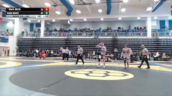 144 lbs Semifinal - Max Beck, St. John Jesuit vs Sam Mast, Defiance