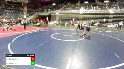 123 lbs Consi Of 4 - Landon Conover, Sublime Wrestling Academy vs Leandro Moran, Billings WC