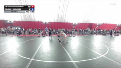 84 lbs Round 1 - Cashton Treuthardt, Team Nazar Training Center vs Cayden Podeweltz, Wrestling Factory