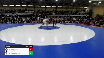 190 lbs Final - Elijah Josey, Portsmouth vs Maximus Konopka, Simsbury