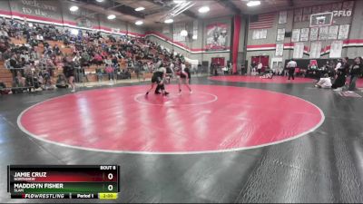 105 lbs Champ. Round 1 - Jamie Cruz, Northview vs Maddisyn Fisher, SLAM