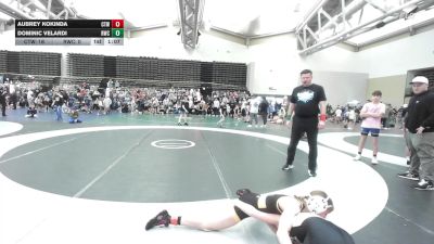 85 lbs Final - Aubrey Kokinda, CTWHALE Beluga - MSE vs Dominic Velardi, Ruthless Maize - MSE