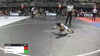 49 lbs Consi Of 8 #2 - Braxton Kappius, Nebraska Boyz vs Brenden Romero, Colorado Regulators