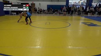 90 lbs Round Of 32 - Ali Ahmed, Honeoye Falls Lima vs Maxwell Bhandari, SHWA