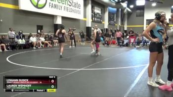 136 lbs Round 5 (16 Team) - Lauren Wemhoff, Lady Luck Wrestling vs Lyniann Gusick, Sebolt Women Wrestling Academy