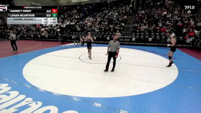 3A 150 lbs Champ. Round 1 - Garrett Perry, Juab vs Logan Mcarthur, South Summit