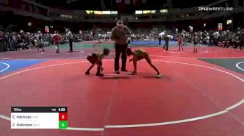 78 lbs Quarterfinal - Elias Martinez, Lockjaw WC vs Zaidyn Robinson, Gold Rush