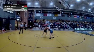 141 lbs Cons. Round 2 - Frank Bianco, Coker vs Richard Patanjo, Limestone