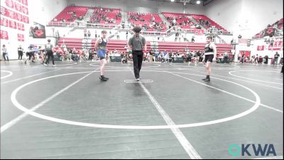 110 lbs Consi Of 8 #2 - Greysen Parnell, Team Nomad vs Hunter Brannon, Noble Takedown Club