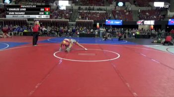 123 lbs 1st Place Match - Charlee Lund, Big Game Wrestling Club MT vs Zuri Tavarez, Cougar Club Wrestling