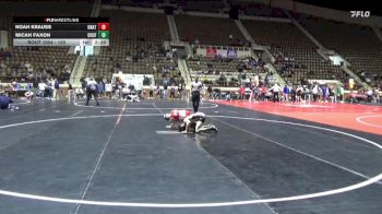 125 lbs Champ. Round 1 - Micah Faxon, University Of Central Florida vs Noah Krauss, Unattached
