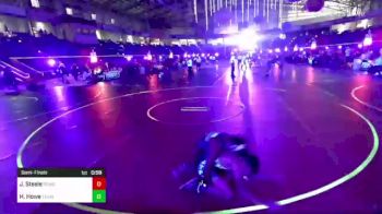 126 lbs Semifinal - Jeramiah Steele, Pomona Elite vs Holden Howe, Team Montana