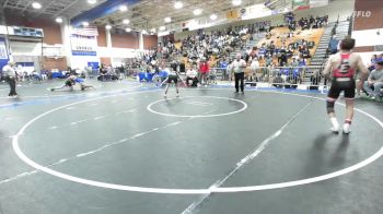 138 lbs Quarterfinal - Mathius Garza, Etiwanda vs Oliver Benninghoff, Trabuco Hills