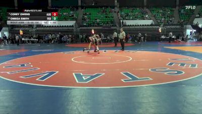 1A-4A 150 Champ. Round 2 - Omega Smith, Piedmont vs Corey Owens, Alexandria HS