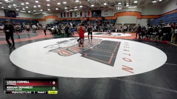165 lbs Cons. Round 4 - Logan Cormell, Otterbein vs Keegan Demarest, Messiah College