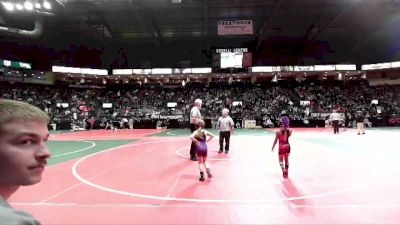 55 lbs Champ. Round 2 - Destiny Victory Wren, BOM2 vs Amora Minich, BLM1