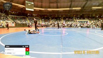 49 lbs Semifinal - Steven Ortiz, SoCal Hammers vs Chance Wilder, Triumph Wrestling Club