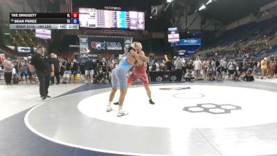 190 lbs Cons. Sub-rd Of 16 - Tre Driggett, Florida vs Sean Perez, Texas