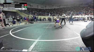 131 lbs Consi Of 8 #2 - Cole Blankenship, Mustang Bronco Wrestling Club vs Phillip Shield, Wyandotte Youth Wrestling