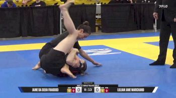 Lillian Marchand vs Jaine Fragoso 2025 World IBJJF Jiu-Jitsu No-Gi Championship
