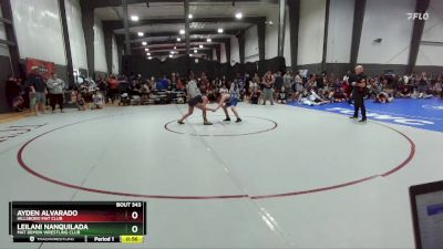 117 lbs Quarterfinal - Leilani Nanquilada, Mat Demon Wrestling Club vs Ayden Alvarado, Hillsboro Mat Club