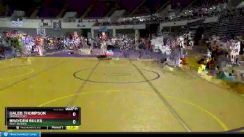 132 Varsity Champ. Round 1 - Brayden Bules, Gulf Shores vs Caleb Thompson, Spanish Fort