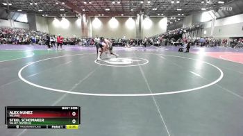 190 lbs Cons. Round 5 - Alex Nunez, Willard vs Steel Schomaker, Valley Center HS