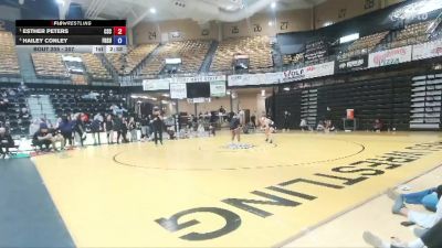 207 lbs Semifinal - Esther Peters, Chadron State vs Hailey Conley, Fort Hays State