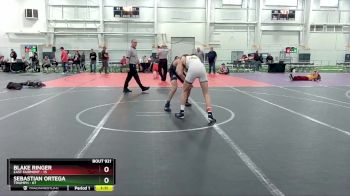 132-138 lbs Round 3 - Sebastian Ortega, Triumph vs Blake Ringer, East Fairmont