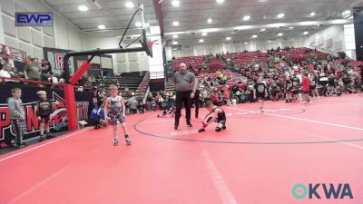 45 lbs Rr Rnd 1 - Camden Holden, Ponca City Wildcat Wrestling vs Brady Wood, Edmond Huskies 11u