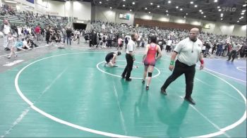 116 lbs Rr Rnd 3 - Makiah Carter, Willits Grappling Pack vs Sierrah Swanson, Live Oak Lions