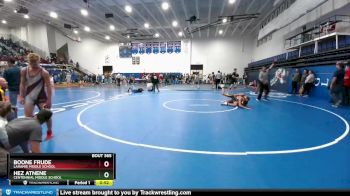 145 lbs 1st Place Match - Boone Frude, Laramie Middle School vs Hez Atnene, Centennial Middle School