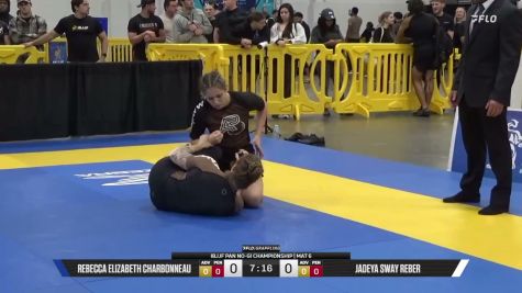 Jadeya Sway Reber vs Rebecca Elizabeth Charbonneau 2026 Pan IBJJF Jiu-Jitsu No-Gi Championship