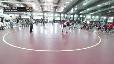 132 lbs Round 6 (8 Team) - Carter Nelson, Box Elder B vs Trayson Young, Altamont