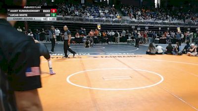 5A 165 lbs Champ. Round 1 - Aajay Kumaraswamy, San Antonio Wagner vs Lucas White, Lubbock
