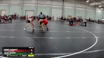 136 lbs Quarterfinal - Colby Rankin, Littlestown vs Ahmet Zaggout, Gorilla Grapplers