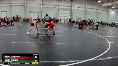 136 lbs Quarterfinal - Colby Rankin, Littlestown vs Ahmet Zaggout, Gorilla Grapplers