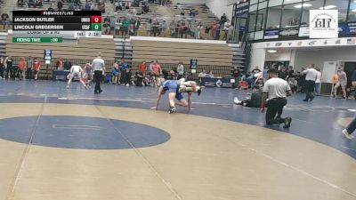 149 lbs Consi Of 8 #2 - Jackson Butler, Unrostered vs Lincoln Gregersen, Air Force