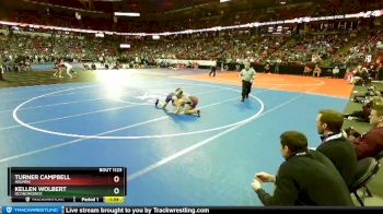 D1-120 lbs Quarterfinal - Kellen Wolbert, Oconomowoc vs Turner Campbell, Holmen