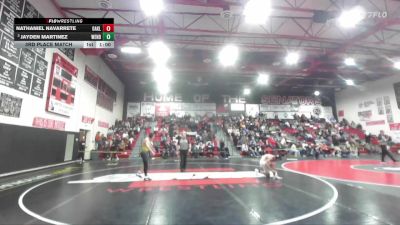 150 lbs 3rd Place Match - Jayden Martinez, Wendell vs Nathaniel Navarrete, Oakley