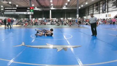 125 lbs Placement (4 Team) - Jameson Neise, 84 ATHLETES vs Landon Wade, NOVA WRESTLING CLUB
