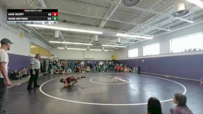 98 lbs Cons. Round 1 - Gage Betters, Cody Middle School vs Jace Scott, Riverton Middle School