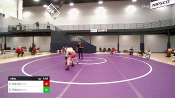 119 lbs Quarterfinal - Daniel Blanke, Barrington Bronco Wrestling Club vs Dalton Robson, Unattached